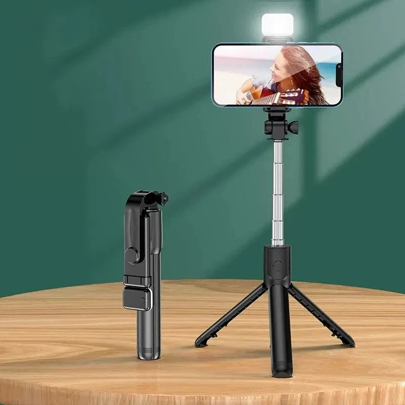 Mini Trípode con Luz para Móvil