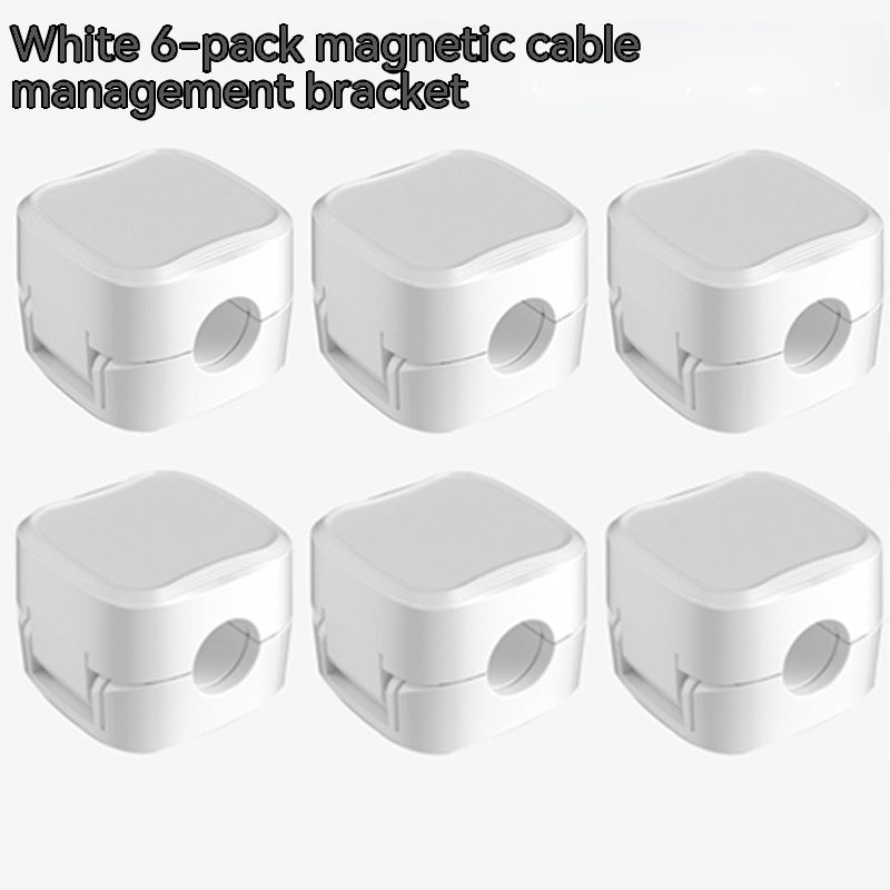 Clips Magnéticos para Cables (6 uds)